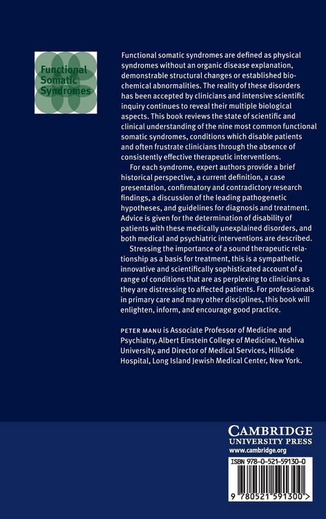 Produktbild: Functional Somatic Syndromes