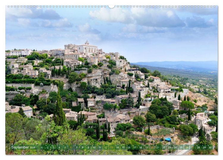 Produktbild: Provence mit allen Sinnen (hochwertiger Premium Wandkalender 2026 DIN A2 quer), Kunstdruck in Hochglanz