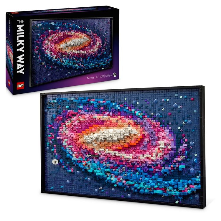 Produktbild: LEGO Art Die Milchstra&szlig;en-Galaxie, Wandkunst- und Kreativ-Bauset 31212