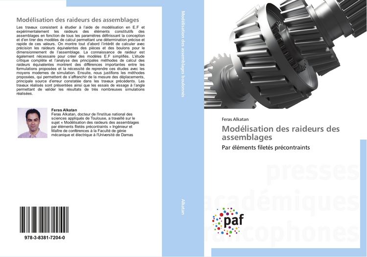 Produktbild: Mod&eacute;lisation des raideurs des assemblages
