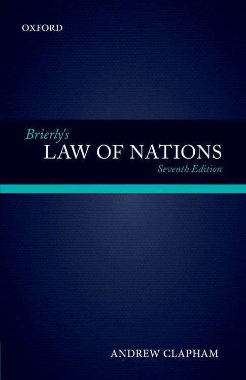 Produktbild: Brierly's Law of Nations