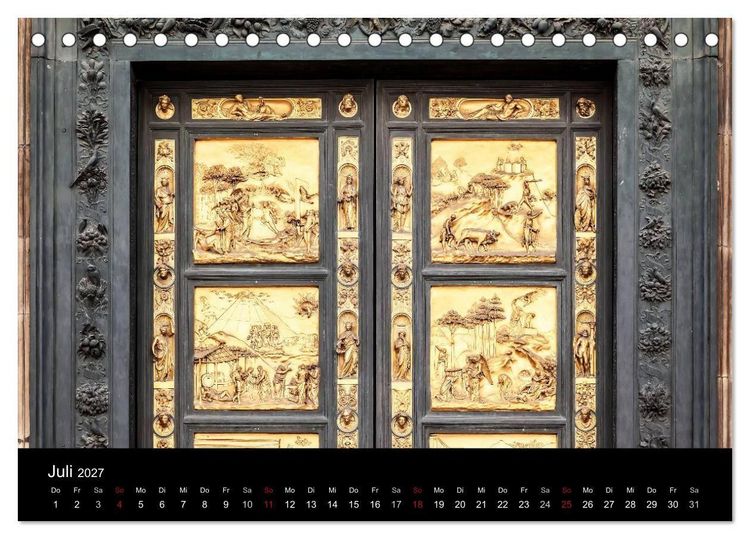 Produktbild: Florenz (Tischkalender 2027 DIN A5 quer), CALVENDO Monatskalender