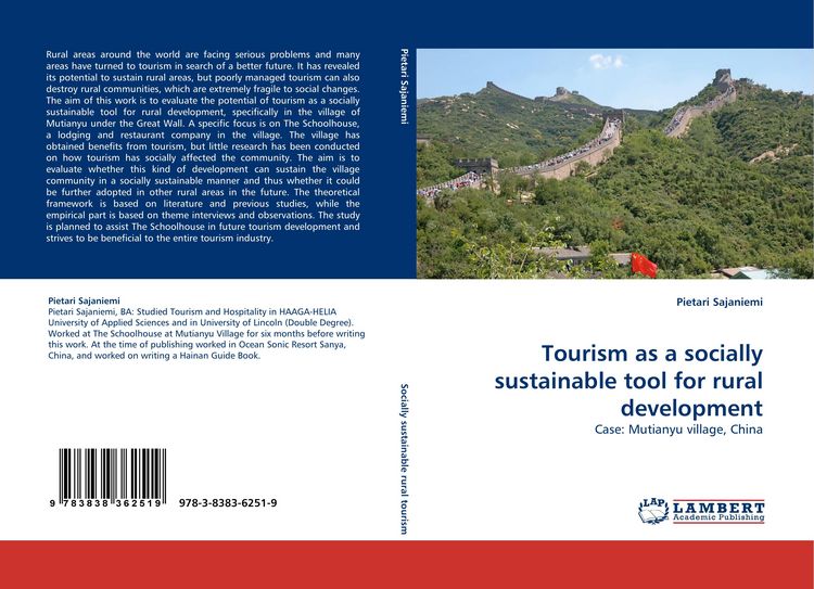 Produktbild: Tourism as a socially sustainable tool for rural development