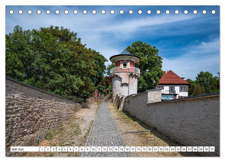 Produktbild: Rosenstadt Sangerhausen (Tischkalender 2026 DIN A5 quer), CALVENDO Monatskalender