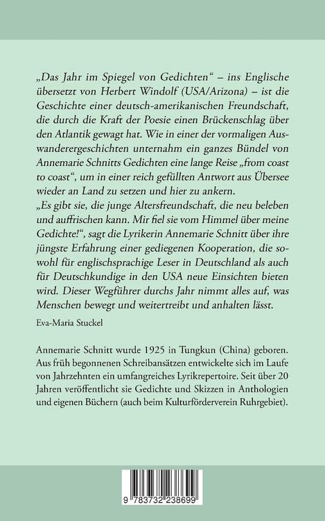 Produktbild: Das Jahr im Spiegel von Gedichten - The Year mirrored in Poems