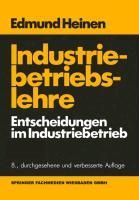 Produktbild: Industriebetriebslehre