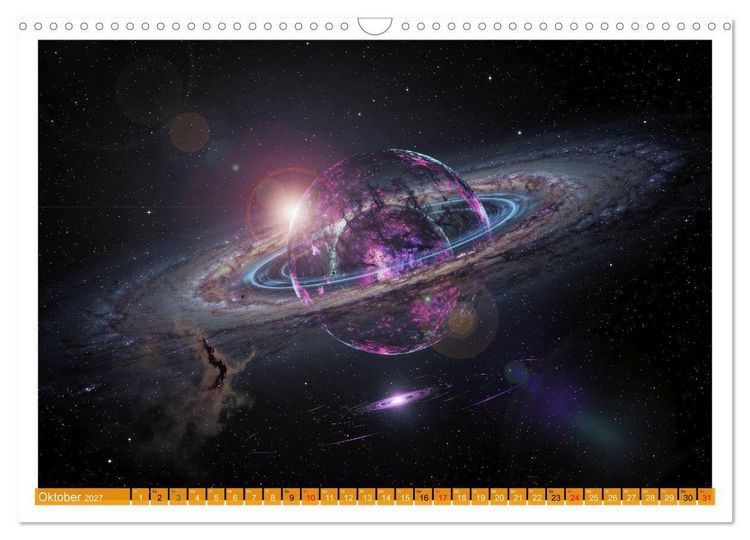 Produktbild: Kosmische Anomalien (Wandkalender 2027 DIN A3 quer), CALVENDO Monatskalender
