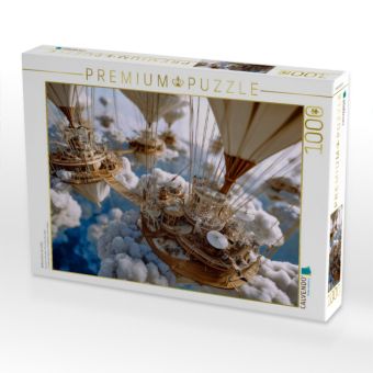 Produktbild: CALVENDO Puzzle Wolkenhafen der L&uuml;fte | 1000 Teile Lege-Gr&ouml;&szlig;e 64x48cm Foto-Puzzle f&uuml;r gl&uuml;ckliche Stunden