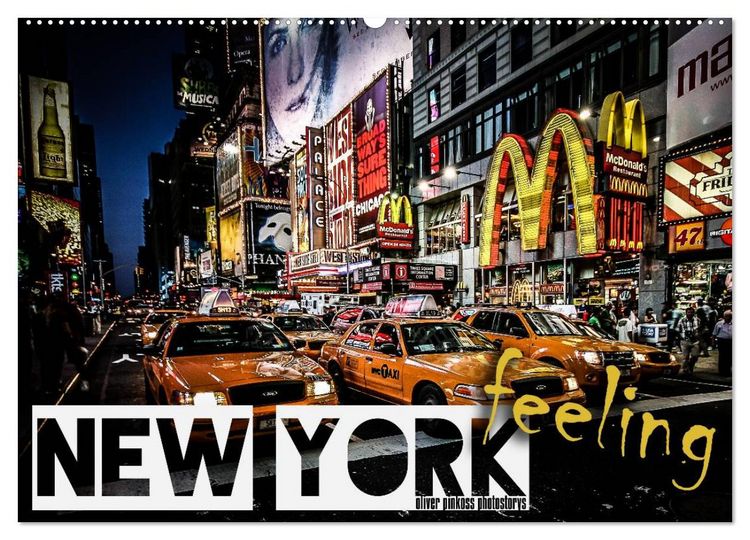 Produktbild: New York feeling (Wandkalender 2026 DIN A2 quer), CALVENDO Monatskalender