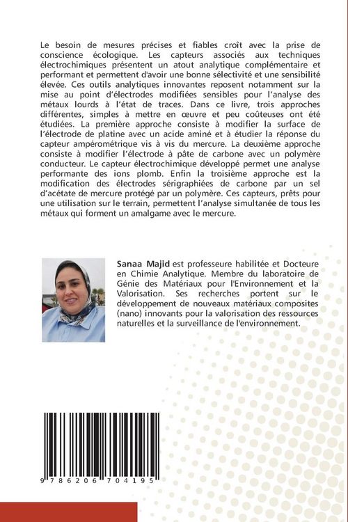 Produktbild: Capteurs &eacute;lectrochimiques ultrasensibles