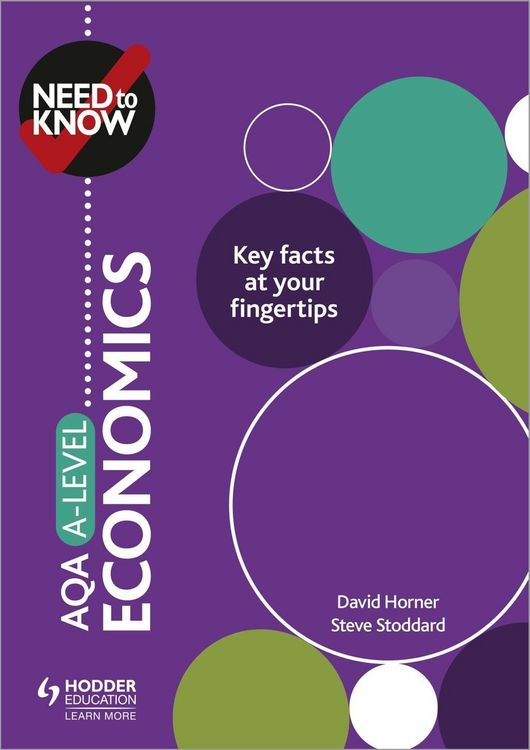Produktbild: Need to Know: AQA A-level Economics
