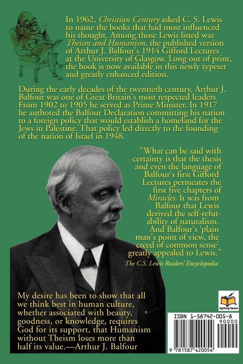 Produktbild: Theism and Humanism