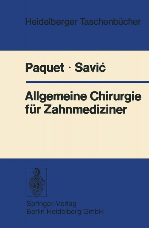 Produktbild: Allgemeine Chirurgie f&uuml;r Zahnmediziner