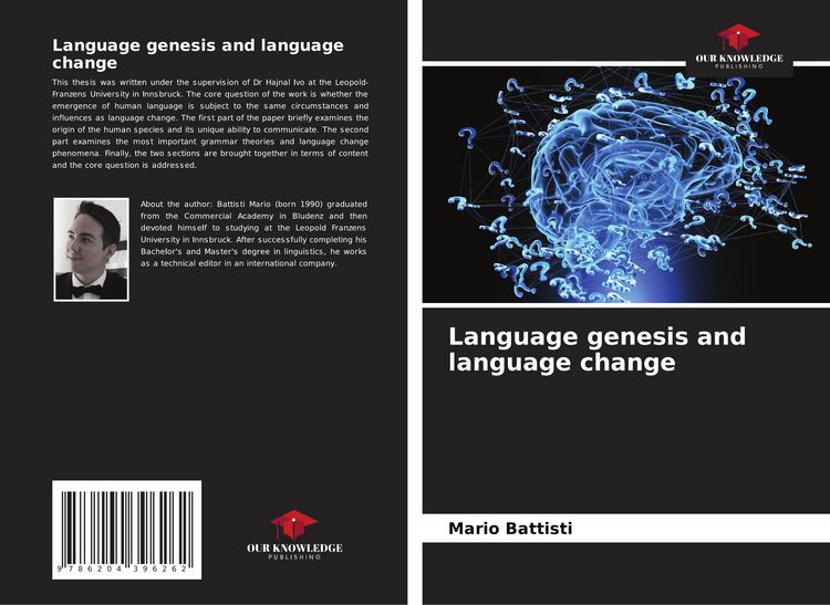 Produktbild: Language genesis and language change
