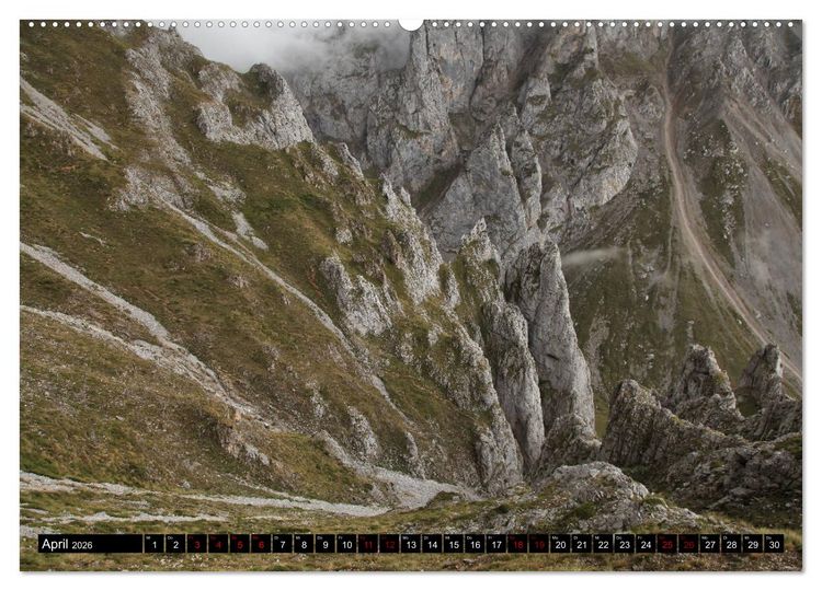 Produktbild: NATIONALPARK PICOS DE EUROPA (Wandkalender 2026 DIN A2 quer), CALVENDO Monatskalender