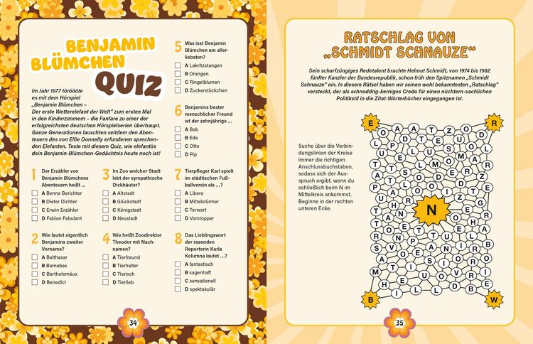Produktbild: Die 70er R&auml;tselbuch