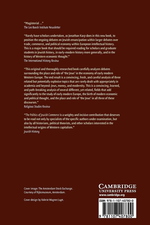 Produktbild: The Politics of Jewish Commerce