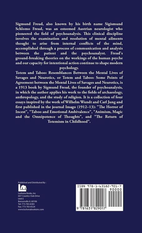 Produktbild: Totem and Taboo Resemblances Between the Psychic Lives of Savages and Neurotics