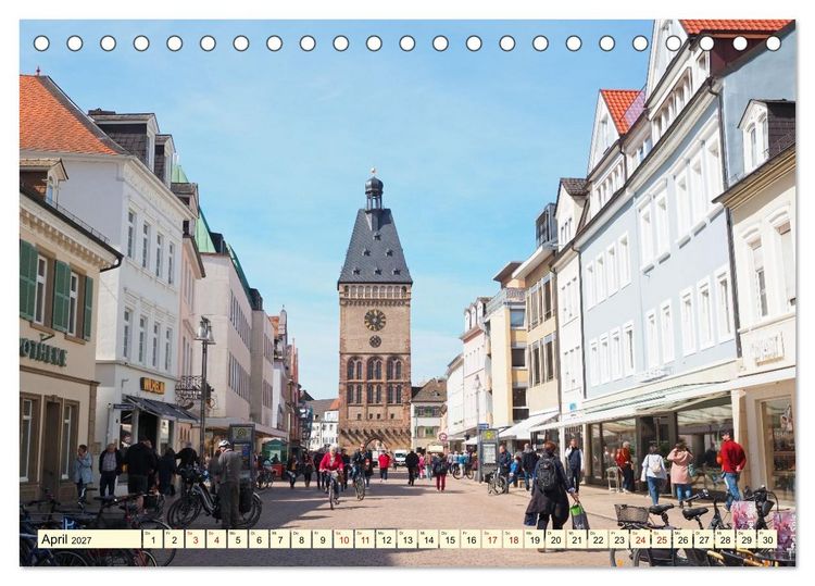 Produktbild: Speyer am Rhein Kaiserdom und Pilgerstadt (Tischkalender 2027 DIN A5 quer), CALVENDO Monatskalender