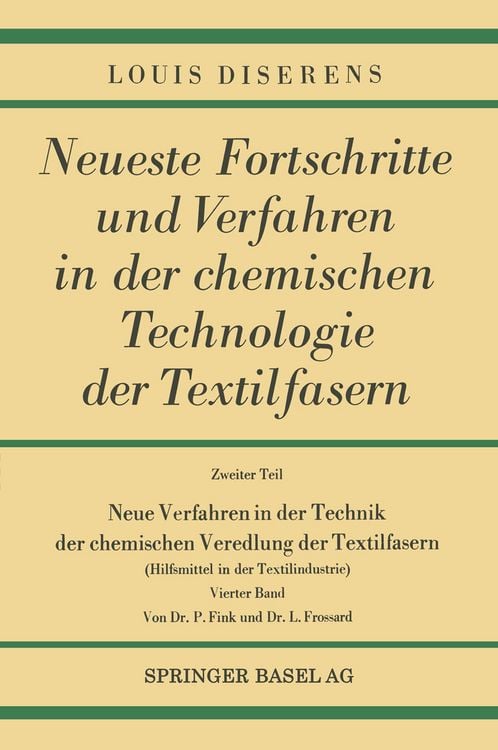 Produktbild: Neue Verfahren in der Technik der chemischen Veredlung der Textilfasern