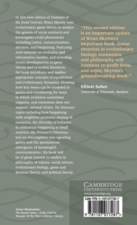 Produktbild: Evolution of the Social Contract