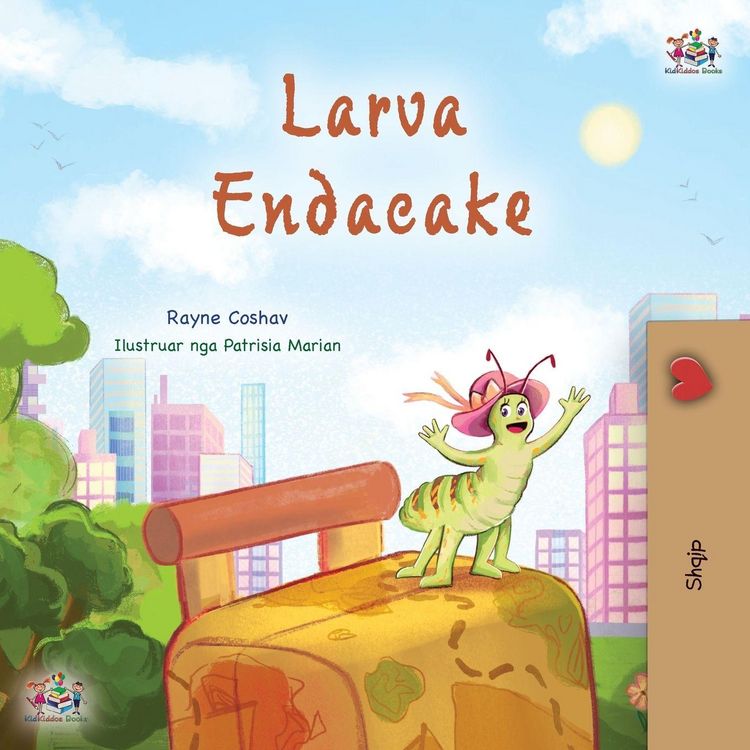 Produktbild: The Traveling Caterpillar (Albanian Children's Book)