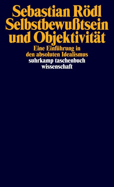 Produktbild: Selbstbewußtsein und Objektivität