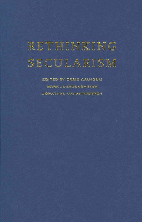 Produktbild: Rethinking Secularism