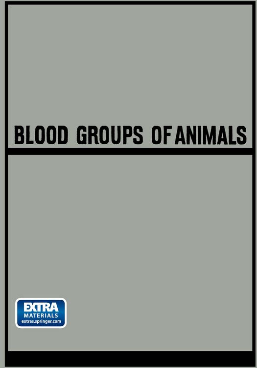 Produktbild: Blood Groups of Animals
