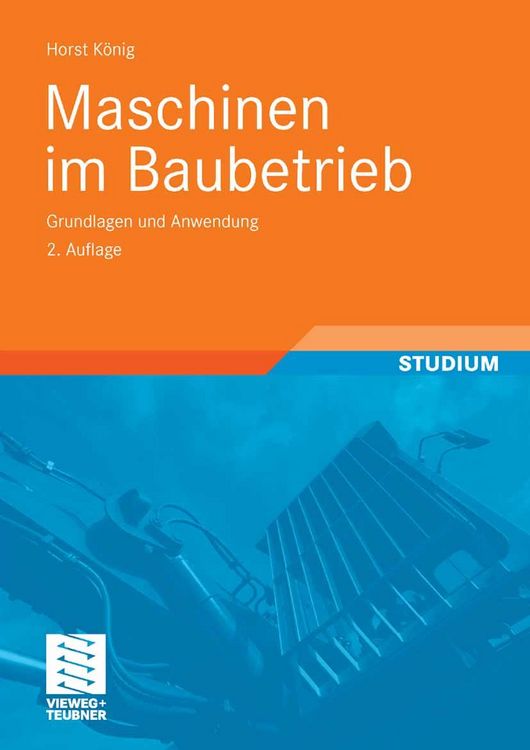 Produktbild: Maschinen im Baubetrieb