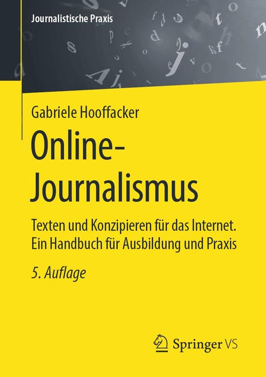 Bild vom Artikel Online-Journalismus vom Autor Gabriele Hooffacker