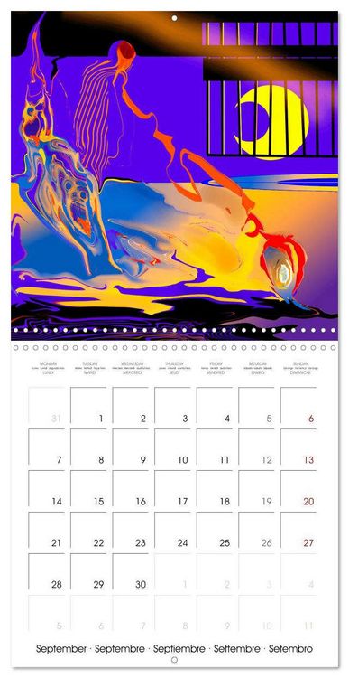 Produktbild: Delusions (Wall Calendar 2026 12 &times; 12 Inch) CALVENDO 12 Month Wall Calendar