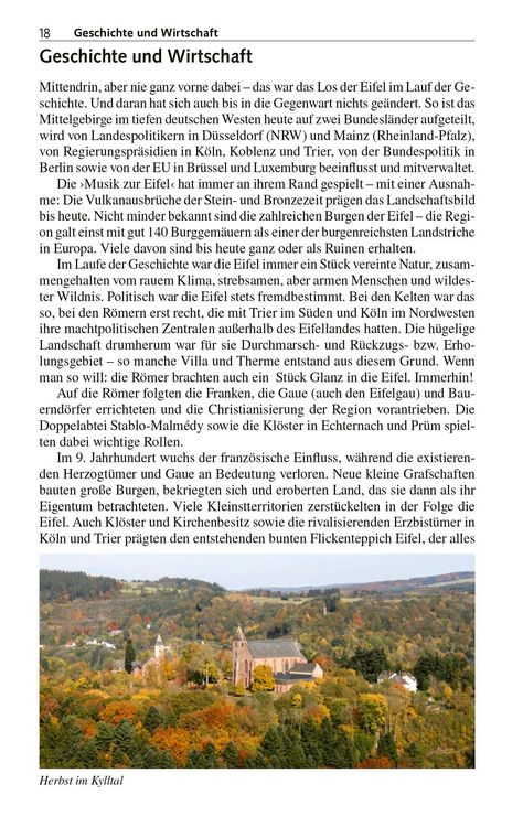 Produktbild: TRESCHER Reisef&uuml;hrer Eifel