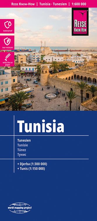 Produktbild: Reise Know-How Landkarte Tunesien / Tunisia (1:600.000)