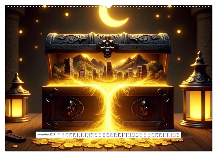 Produktbild: Leben in einer Box (hochwertiger Premium Wandkalender 2026 DIN A2 quer), Kunstdruck in Hochglanz