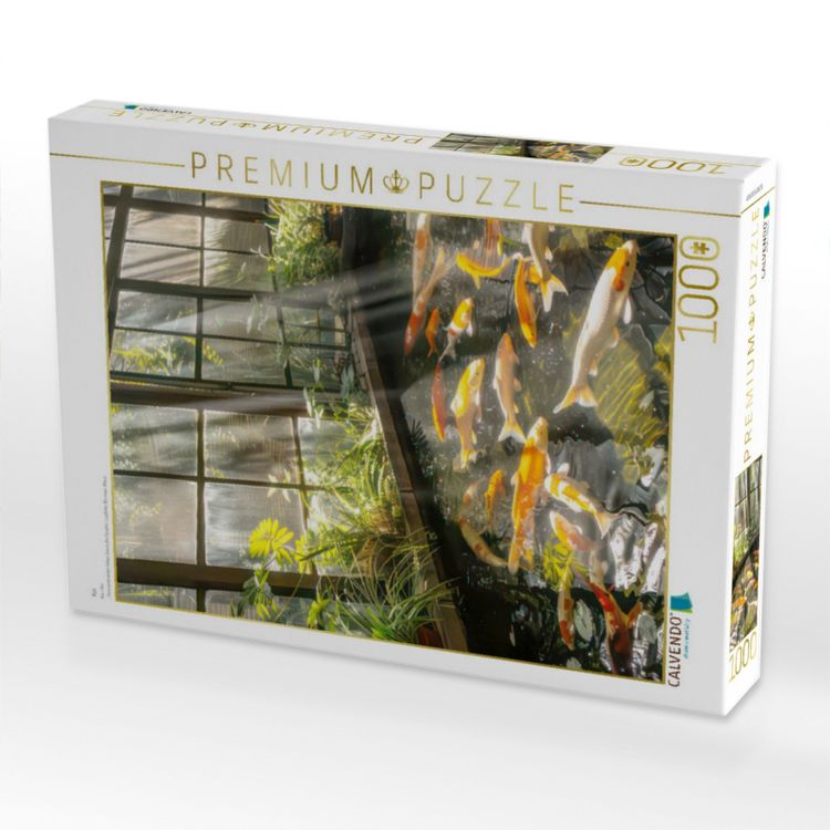 Produktbild: CALVENDO Puzzle Koi | 1000 Teile Lege-Gr&ouml;&szlig;e 64x48cm Foto-Puzzle f&uuml;r gl&uuml;ckliche Stunden