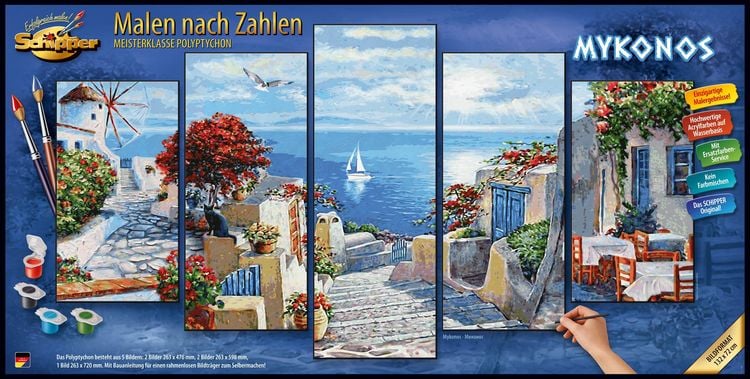 Produktbild: Schipper Malen nach Zahlen - Mykonos