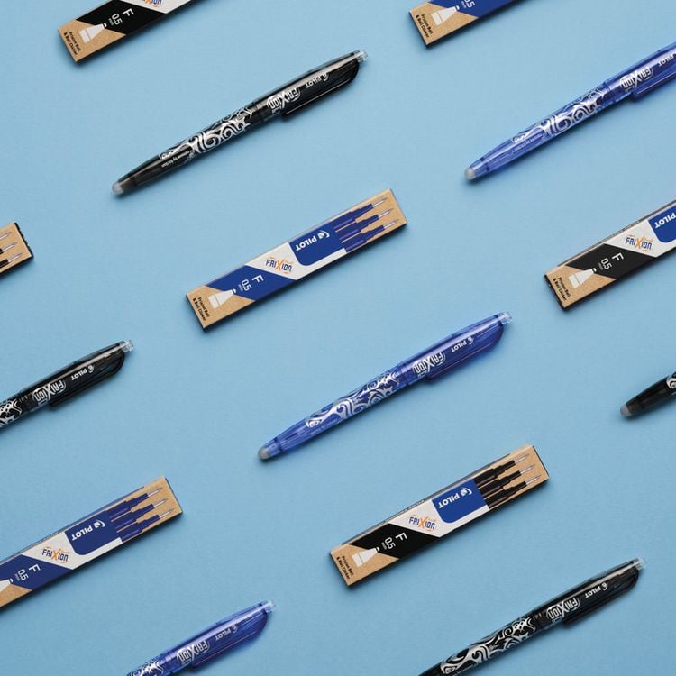 Produktbild: PILOT Mine FriXion Point blau, 3er Set