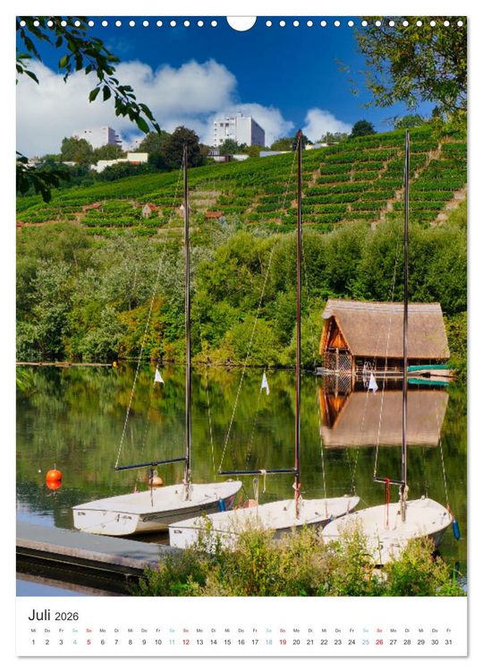 Produktbild: Rund um Fellbach (Wandkalender 2026 DIN A3 hoch), CALVENDO Monatskalender