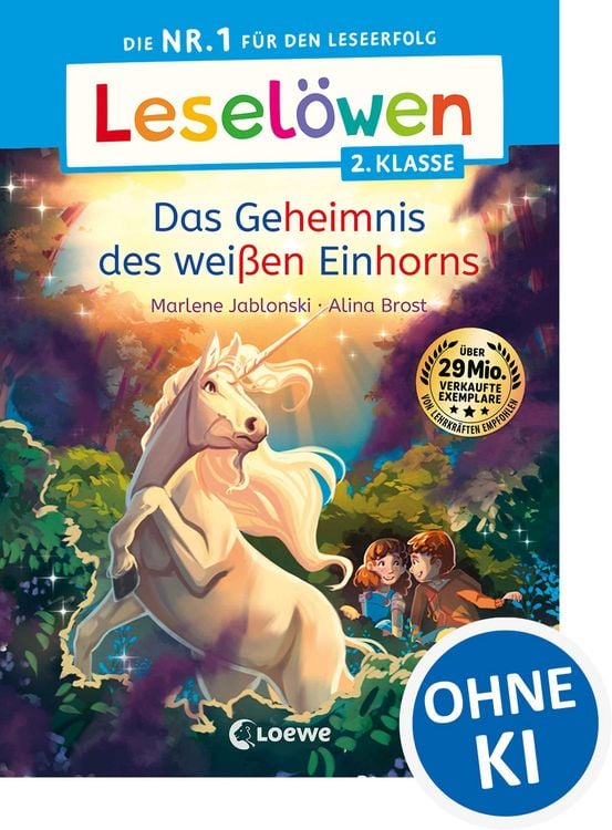 Produktbild: Lesel&ouml;wen 2. Klasse - Das Geheimnis des wei&szlig;en Einhorns