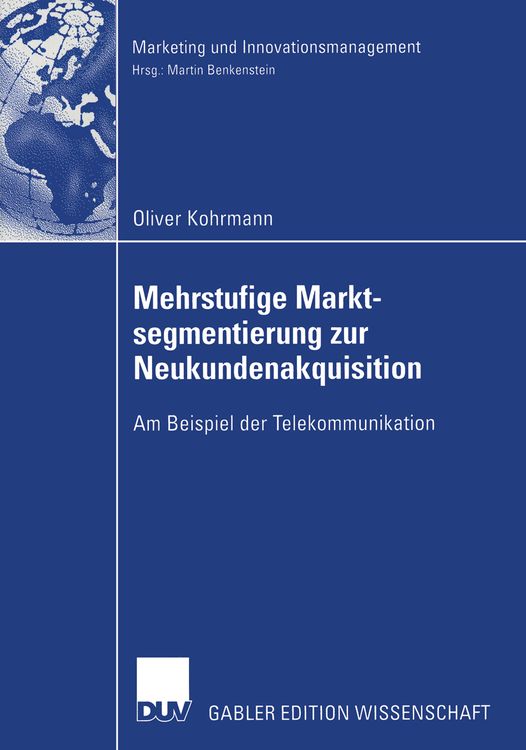 Produktbild: Mehrstufige Marktsegmentierung zur Neukundenakquisition