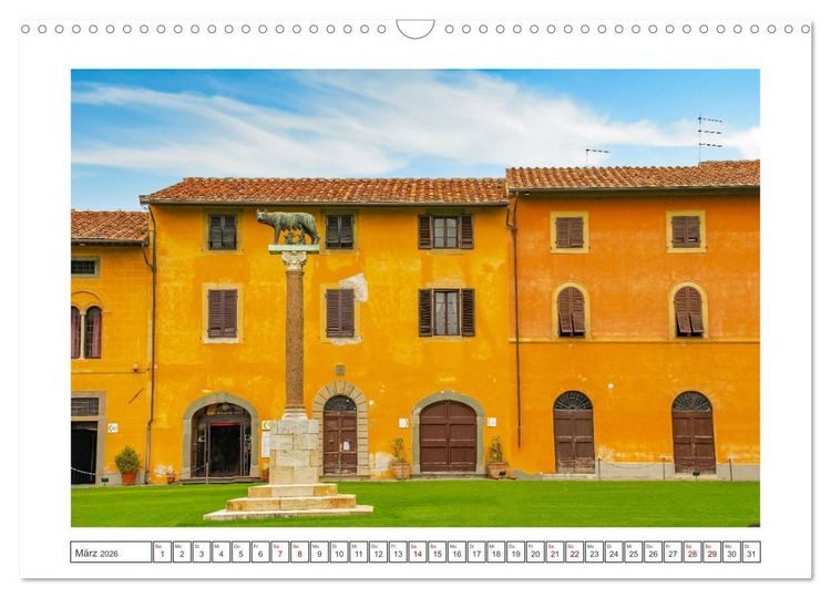 Produktbild: Pisa - wundersch&ouml;nes Reiseziel (Wandkalender 2026 DIN A3 quer), CALVENDO Monatskalender