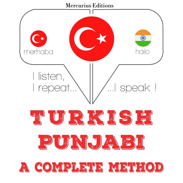 Produktbild: T&uuml;rk&ccedil;e - Punjabi: eksiksiz bir y&ouml;ntem