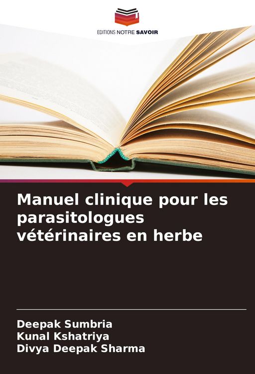 Produktbild: Manuel clinique pour les parasitologues v&eacute;t&eacute;rinaires en herbe