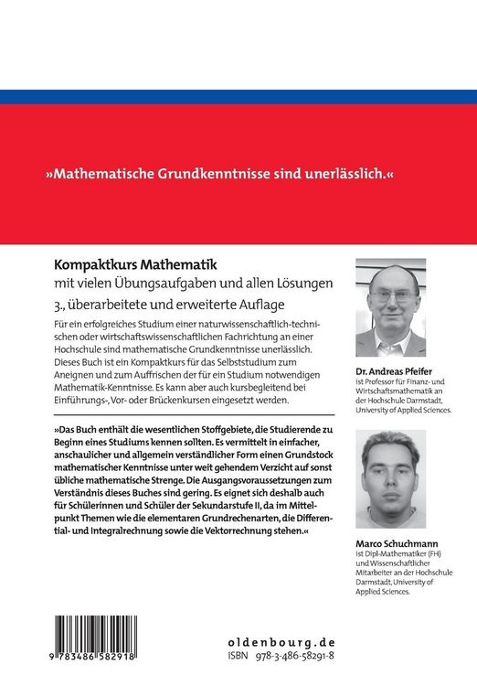 Produktbild: Kompaktkurs Mathematik