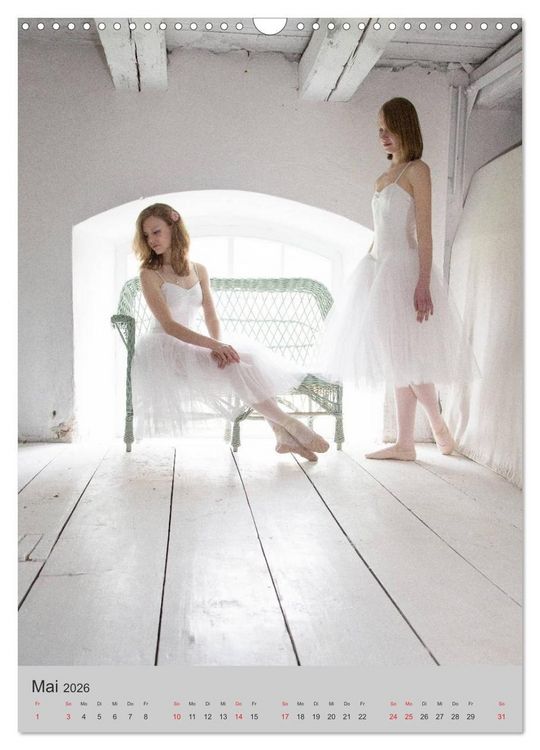 Produktbild: Ballerina (Wandkalender 2026 DIN A3 hoch), CALVENDO Monatskalender