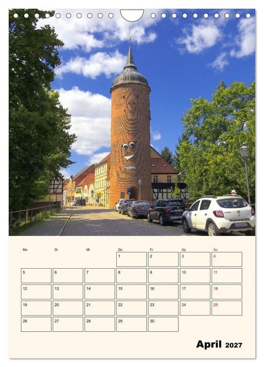 Produktbild: Luckau &ndash; Herz der Niederlausitz (Wandkalender 2027 DIN A4 hoch), CALVENDO Monatskalender