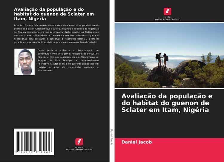 Produktbild: Avalia&ccedil;&atilde;o da popula&ccedil;&atilde;o e do habitat do guenon de Sclater em Itam, Nig&eacute;ria
