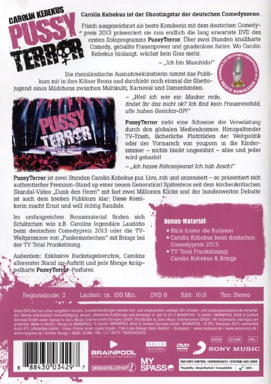 Produktbild: PussyTerror - Live