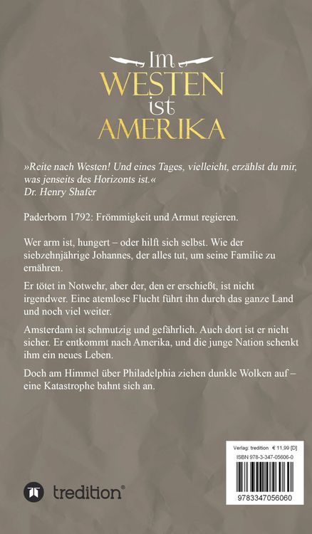 Produktbild: Im Westen ist Amerika